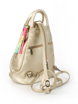 LACCOMA рюкзак Кэрри-золотистый эко кожа хлопок