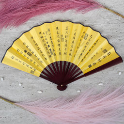 Веер 27 см / 622-9 /уп 5/600/бамбук,полиэстер - Галеонтрейд фото 7