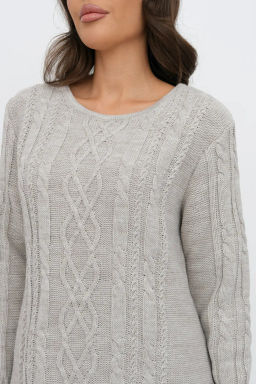 ЗЛАТА Платье С 1931/серо-бежевый