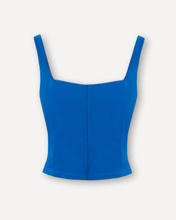 Приталенная блузка-топ корсетного кроя - Incity фото 23