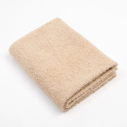 Полотенце махровое Экономь и Я 50*90 см, цв. бежевый, 100% хлопок, 320 гр/м2  фото 3