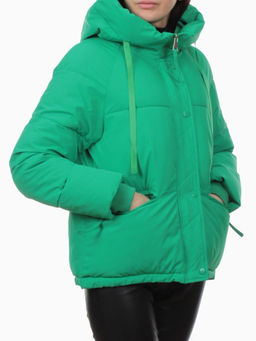A2301 GREEN Куртка зимняя женская (150 гр. холлофайбер)