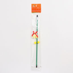 Дразнилка-удочка для кошек с бубенчиком Колокольчик, 40 см - Пижон фото 4