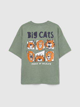 Bask?l? Erkek ?ocuk Ti??rt