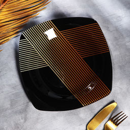 Тарелка квадратная Геометрия, 20 см