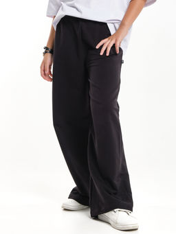 Брюки палаццо синие школьные штаны детская одежда девочке 22-7325 синий - Mini maxi фото 9