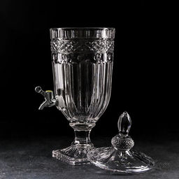 Диспенсер для напитков Magistro «Изыск», 3 л, 17×44.5 см, стекло