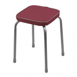 Табурет "Фабрик 3"(Фаворит 3) (квадратное сидение) труба 22мм ТФ03/СК/СС/С/ТС/К