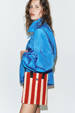 CUT-OUT EFFECT MINI TOTE BAG - Zara фото 2