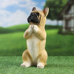 Фигурка полистоун TAKE IT EASY «Попрошайка бульдог», 10×11×20 см
