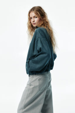 Chaqueta oversize de punto - H&m фото 7
