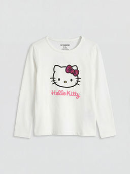 Hello Kitty Bask?l? K?z ?ocuk Ti??rt ve T?t? Etek