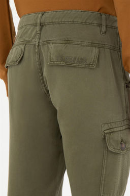 Мужские брюки цвета хаки из плотной ткани - U.s. polo assn фото 7