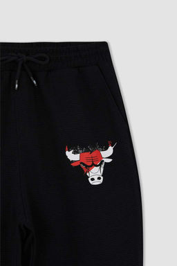 DeFactoFit Спортивные штаны свободного кроя для джоггеров NBA Chicago Bulls фото 9