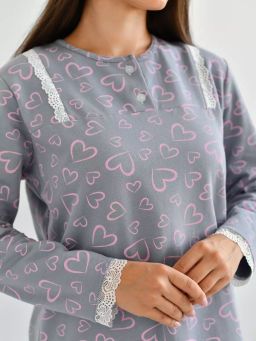 Сорочка женская Нина Голубой - Modamica фото 29