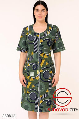 Халат женский с рисунком