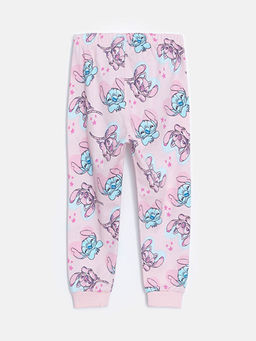 Beli Lastilikli Lilo ve Stitch Bask?l? K?z Bebek Pijama Alt - Waikiki фото 2