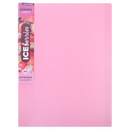 Expert Complete Trend ICEberries Папка с вкладышами 20 л. A4 600 мкм 20 мм лён 1 шт. клубника EC211520073