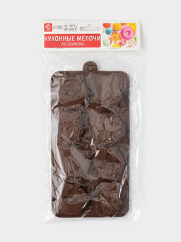 Форма силиконовая для украшений Доляна Пасха, 20,7?10,6?3 см, 8 ячеек, цвет МИКС  фото 7