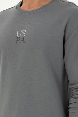 Мужской серый базовый свитшот Неожиданная скидка в корзине - U.s. polo assn фото 7