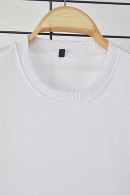 TRENDYOL MAN Koyu Lacivert Regular/Normal Kesim Basic Omuz Dar Kesim T-Shirt TMNSS25TS00071 - Trendyolmilla фото 8