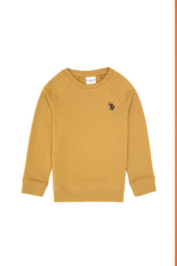 Erkek _ocuk Hardal Basic Sweatshirt Sepette S_rpriz _ndirim - U.s. polo assn фото 10