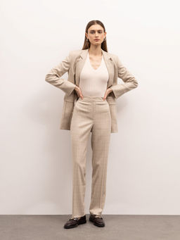 Брюки в клетку D281/takao