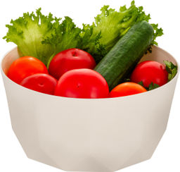 Цена за 2 шт. Салатник Plast Team STOCKHOLM 1,7 л молочный туман PT171010048,,