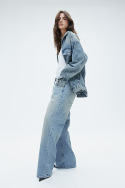 Baggy Wide Low Jeans - H&m фото 6