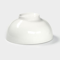 Набор посуды для рамена Доляна, 8 предметов: миска 1.6 л, тарелка d=20 см, 2 ложки, 2 пары палочек, фарфор, белый