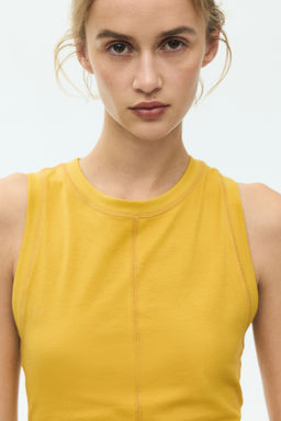 Top con costura plana - H&m фото 7