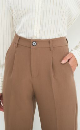 Брюки F222-0822 beige - Fine joyce фото 6