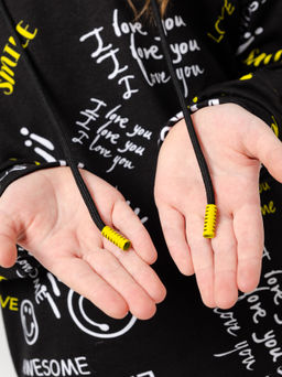 884Д Худи детское "Желтые смайлики"