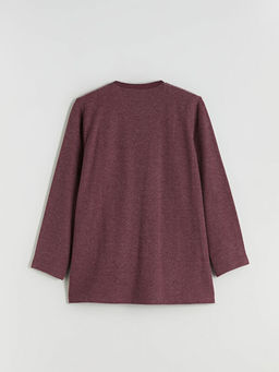 Bisiklet Yaka Kad?n Sweatshirt Tunik