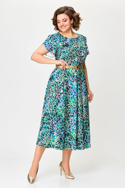 Блуза Swallow 803.2 черный+серебряный узор фото 1082