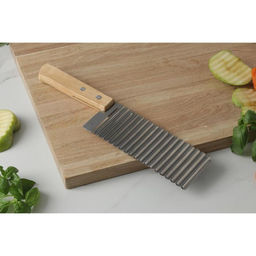 Цена за 2 шт. Нож для фигурной резки Доляна, 27×6 см, бежевый