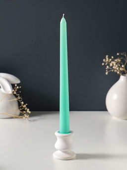 Цена за 2 шт. Свеча античная 25 см, 58 гр, 7 ч, цв. мятный