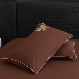 Комплект постельного белья Mood of Paris на резинке MPR002 160*200*35 2 спальный 4 Наволочки