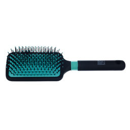 Массажная щетка квадратная Бирюза DEWAL BEAUTY DBBZ3