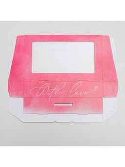 Цена за 10 шт. Кондитерская упаковка, коробка с ламинацией «С любовью», 20×12×4 см