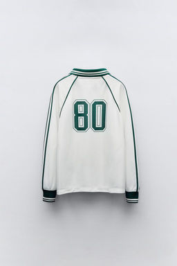 FOOTBALL T-SHIRT WITH PATCH - Zara фото 3