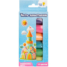 Набор для лепки детский &#039;Тесто-пластилин 6 цветов.Маршмеллоу цвета&#039; TA1089V
