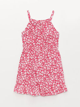 Kare Yaka Desenli Ask?l? K?z ?ocuk Tulum - Waikiki фото 2