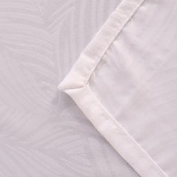 Скатерть DomoVita белая жаккард, рисунок МИКС (80% полиэстер, 20% хлопок) микрофибра 150х150  фото 2