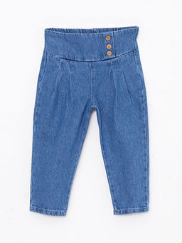 Beli Lastikli Basic K?z Bebek Jean Pantolon - Waikiki фото 3