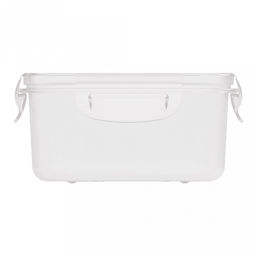 Контейнер для продуктов пластмассовый Прайм 1,6л, 22х16х7,5см, прямоугольный, на защелках, подходит для СВЧ (Россия) - Домашняя мода фото 3