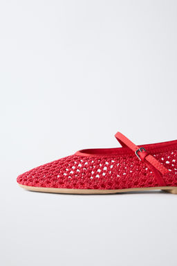 BAILARINA REJILLA / Rojo - Zara фото 6