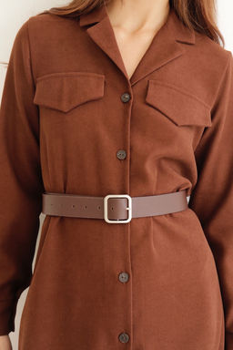 Платье-рубашка с английским воротником - Martichelli фото 187