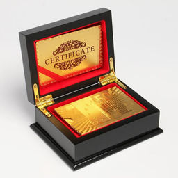 Карты игральные пластиковые 500 евро, 54 шт, 30 мкм, 8.7 х 5.7 см, золотистые, в шкатулке - Simaland фото 5