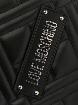 Женский рюкзак LOVE MOSCHINO QUILTED BAG Артикул 4377229, черный  фото 5